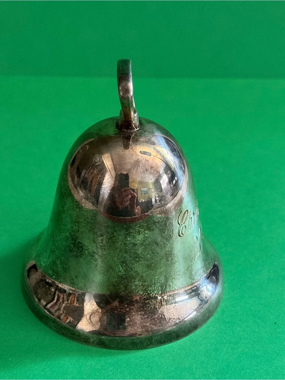 Reed & Barton Silver Plated Annual Christmas 2003 Bell Ornament